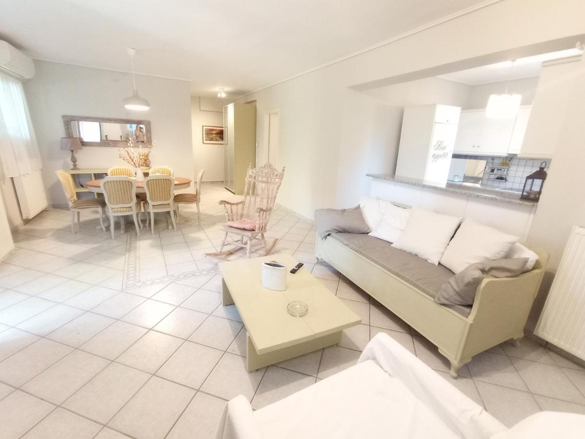 Galini Apartment Near Sea, Port And Airport Artemida  Esterno foto